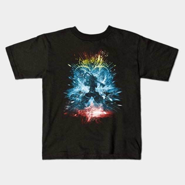 kingdom storm Kids T-Shirt by kharmazero